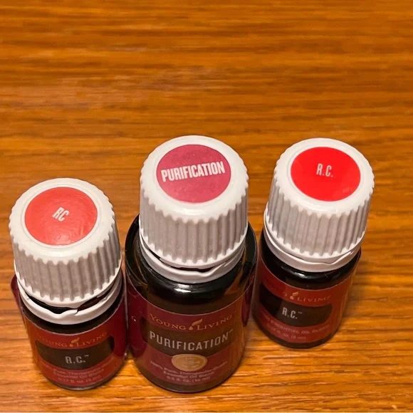 Young Living Essential Oil Blend Set- Two RC, One Purification - Picture 3 of 6